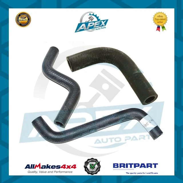 Front Heater Hose For Land Rover Series 2/2A (4-Cylinder) - Flat Type, Part Number 569155, New Replacement