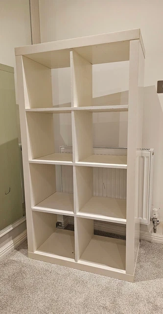IKEA KALLAX 4X2 Shelving Storage Unit White N11 See Pictures £4.20 ...