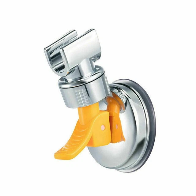 Soporte de ducha de baño duradero montaje en pared ABS soporte para auriculares