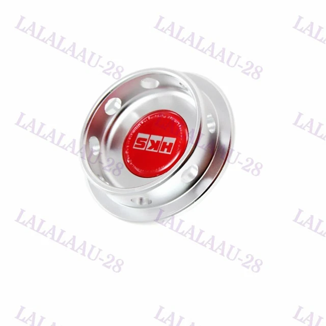 thumbnail image 2 of Purple Billet Aluminum Engine Oil / Fuel Filler Cap For Toyota Camry Corolla 2 of 3