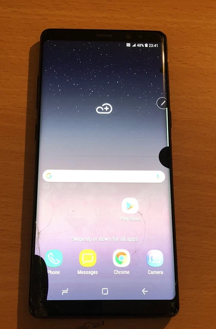 Samsung Galaxy Note8 - 64GB - Midnight Black (Unlocked) please read - Ref C1