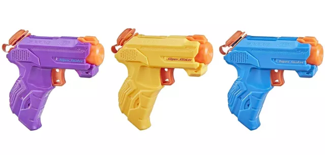 Hasbro NERF Super Soaker ZipFire Wasserspritzpistole Spritzpistole Party 3erPack