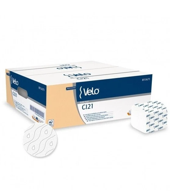 Velo Carta Igienica Interfogliata Pure Pulp 210 Pezzi