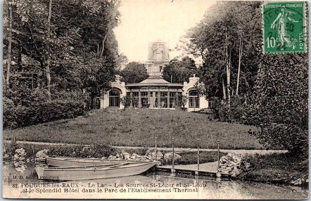 58 POUGUES LES EAUX Carte postale ancienne /REF -VP0898