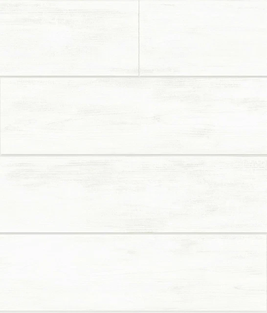JOANNA GAINES MAGNOLIA Home White Shiplap Wood Wallpaper MH1560 EUR 4