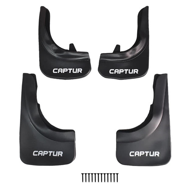Kit Ailes Avant Arrière Jeu Bavettes Garde-boue Mercedes Vito 1996-2025 - 4 Pièces Noir Protection TPE Protection Carrosserie Voiture