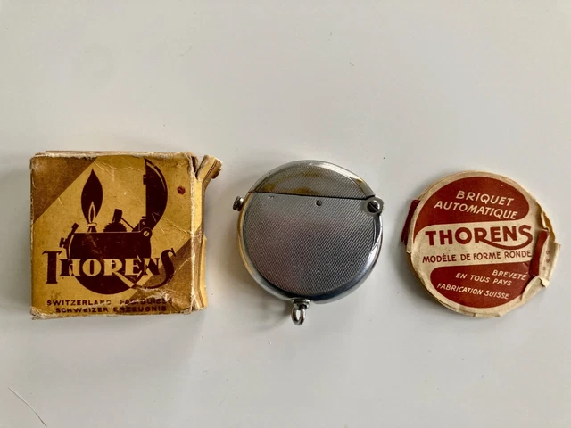 BRIQUET THORENS CIRCULAIRE. EUR 30,50 - PicClick FR