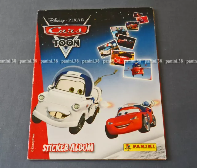 RARE !!! COMPLETE Album "DISNEY CARS TOON 2012" PANINI