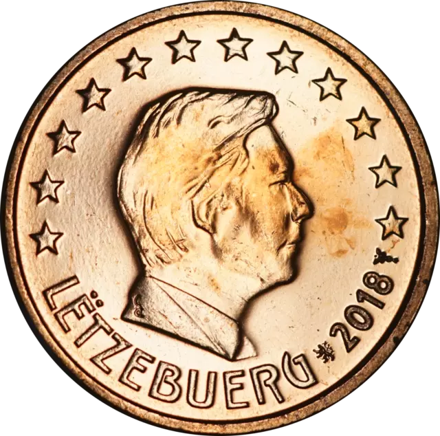 Euro Luxembourg 1 Cent Coin 2018/2002 BU Pick the coin you want