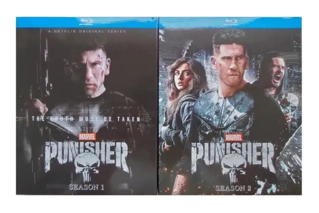 THE PUNISHER: The Complete series, Season 1-2 on Blu-Ray, TV-Series