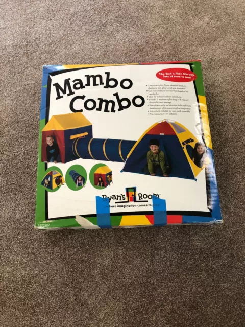 Ryans Room Mambo Combo Clubhouse Hideout Fort Tent Play Tunnel Dome 884336 2002