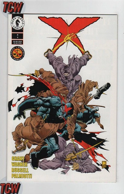 1994 Dark Horse Comics: X #6 Comic Box Break. Box.1.@52