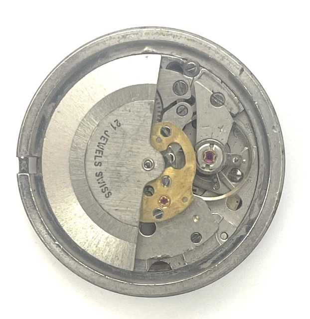 Mouvement De Montre AS 2066 Occasion - Automatique Suisse - Pour Pièce De Rechange (axe De Volant Cassé/incomplet)