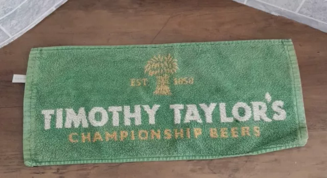 Timothy Taylor Bar Towel Beer Mat Breweriana Championship Beers Barware