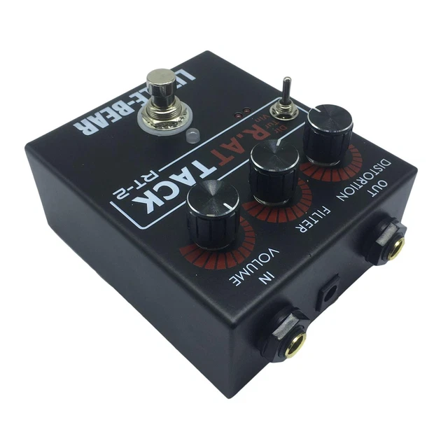 En aluminium Guitare Distorsion Effets Pédale pour Guitares Électriques