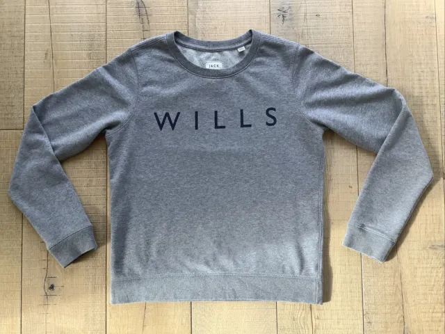 Jack Wills Grey Sweatshirt Size 10