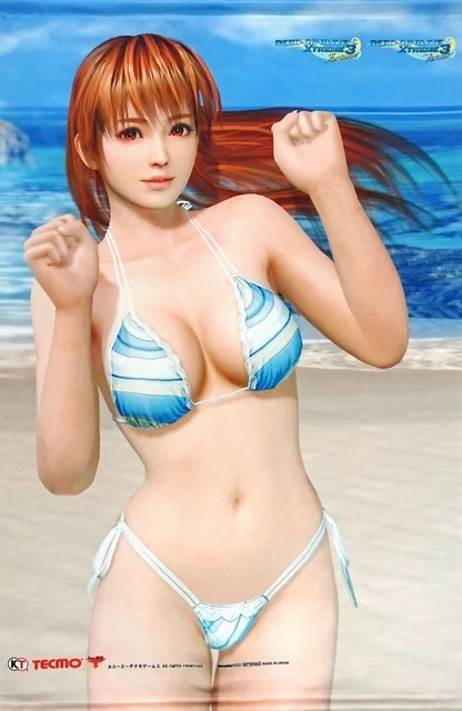 DEAD OR ALIVE Xtreme 3 Kasumi B2 Tapestry Wall Scroll WonderGOO 
