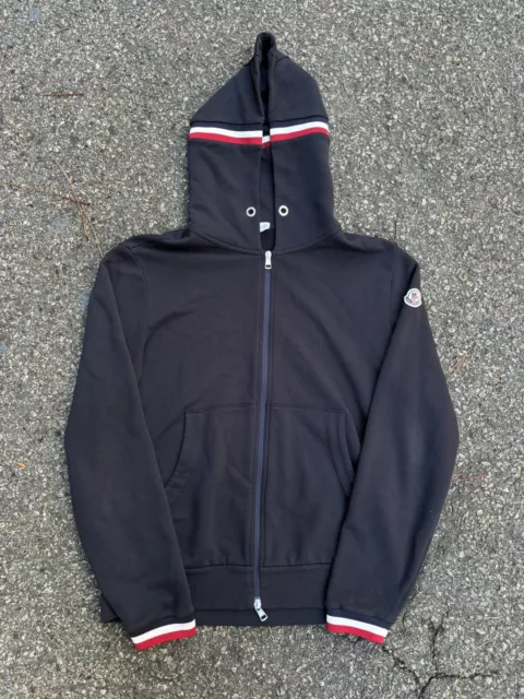 Moncler Navy Maglia Hoodie XL