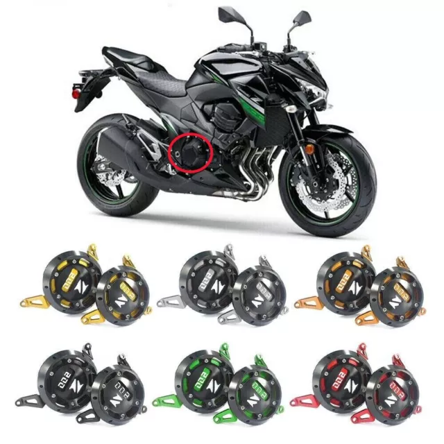 Z800 2013-2018 Aluminum Motorcycle Engine Cover Stator Case Crash Slider Guard 3