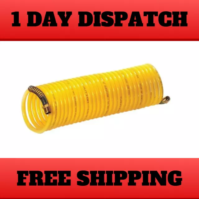 1/4 In. X 25 Ft. 120 Psi Nylon Recoil Air Hose