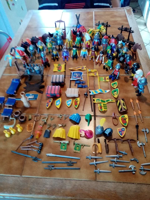 Lot Playmobil chevaliers
