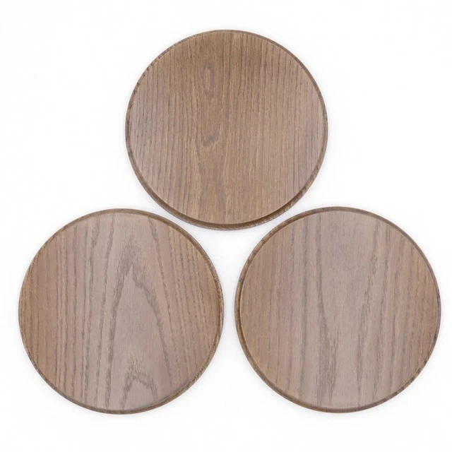 3 Pieza Keilerschilder Redondo Braun Af 13cm Tablero Keiler Gewaffbrett