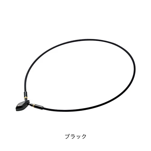 Collar Phiten RAKUWA Cuello Metax Lágrima Negro 40 cm