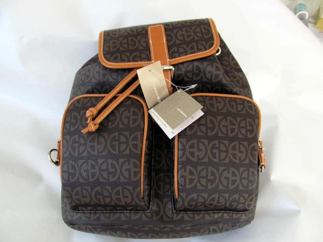 NWT Giani Bernini Block Signature Backpack Handbag $148
