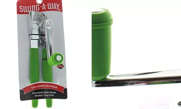 Swing-A-Way Easy Crank Can Opener (), Extra Long Green