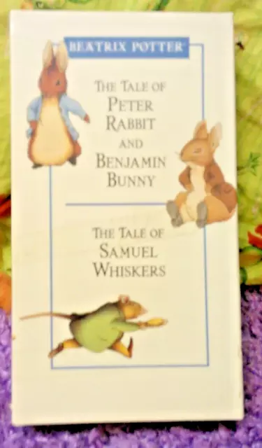 Beatrix Potter (VHS) The Tale of Peter Rabbit & Benjamin Bunny & Samuel Whiskers