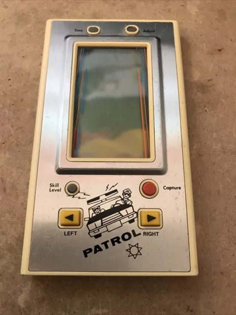 Rare Jeu Électronique Style Game & Watch PATROL TP201 bronza japan