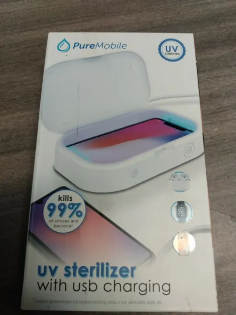 Pure Mobile UV Sterilizer With USB Charging (Phone And Accessory)