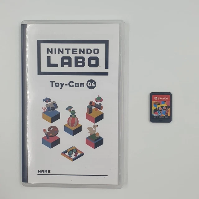 Nintendo labo game sales card
