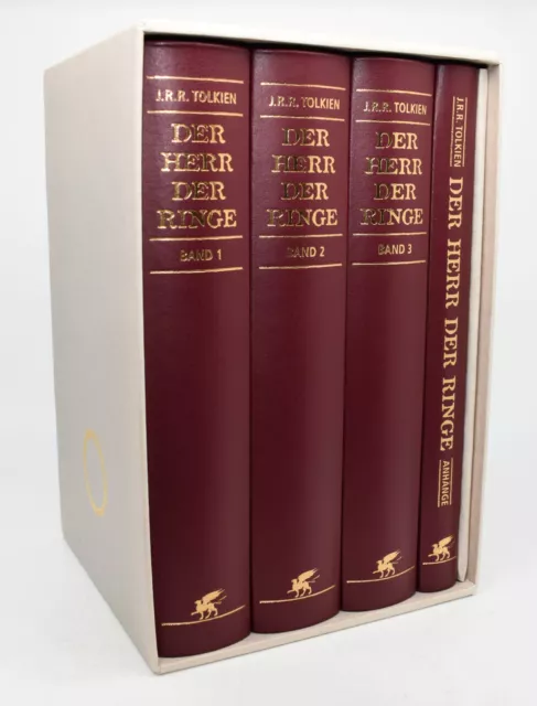 J.R.R. Tolkien - Der Herr der Ringe - Ledereinband Luxusausgabe im Schuber