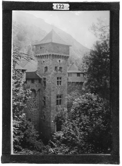 Photo Ancienne Plaque De Verre - Église Du Saint-Sépulcre, 1900-1939, Noir Et Blanc