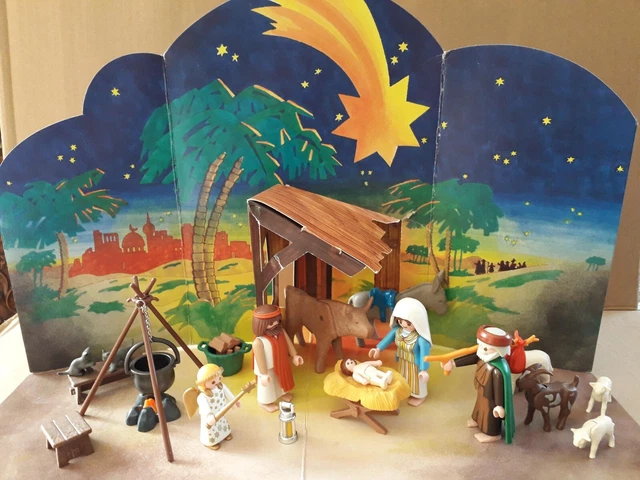 PLAYMOBIL LA NATIVITÉ / crèche de Noël réf.3996 EUR 25,00 - PicClick FR