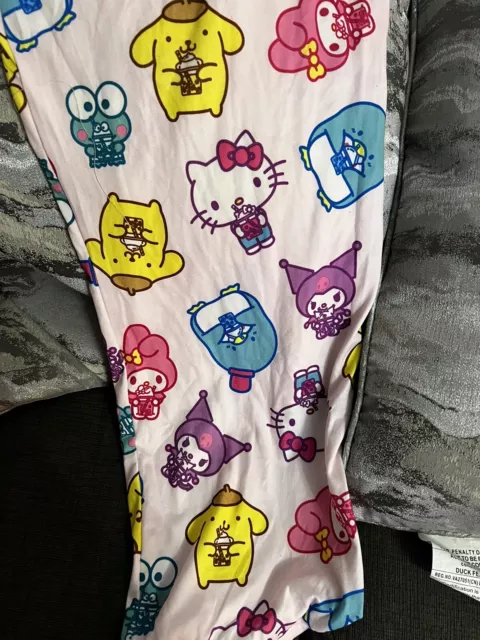 Hello Kitty And Friends Boba Girls Pajama Pants Plus Size 1x 3