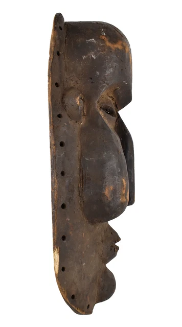 Suku Mask Wood Congo African Art 3