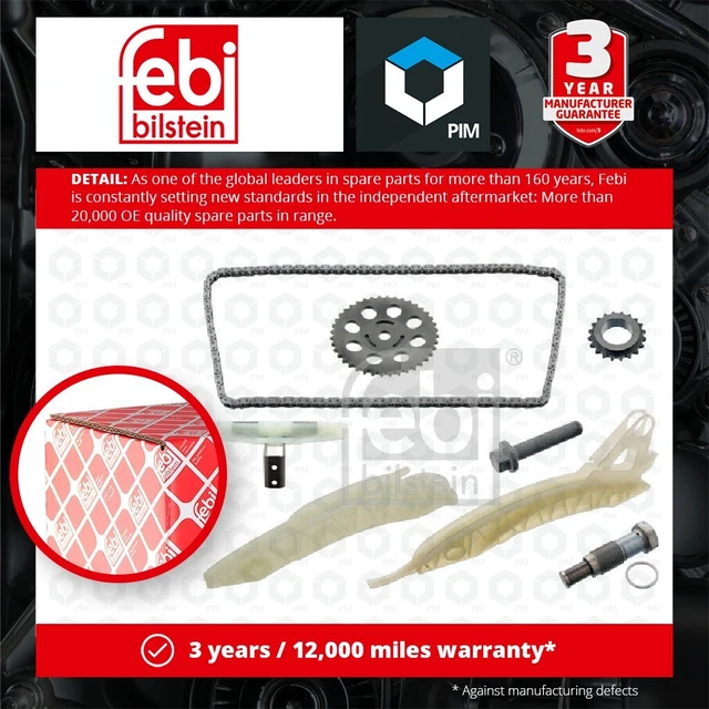 TIMING CHAIN KIT fits CITROEN DS3 THP 1.6 10 to 15 V861831780 V861831780S2 Febi £117.23
