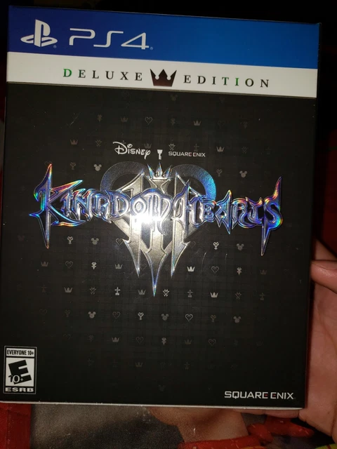 Kingdom Hearts III Deluxe Edition PS4 – Neuf Sous Blister SteelBook VF Stickers