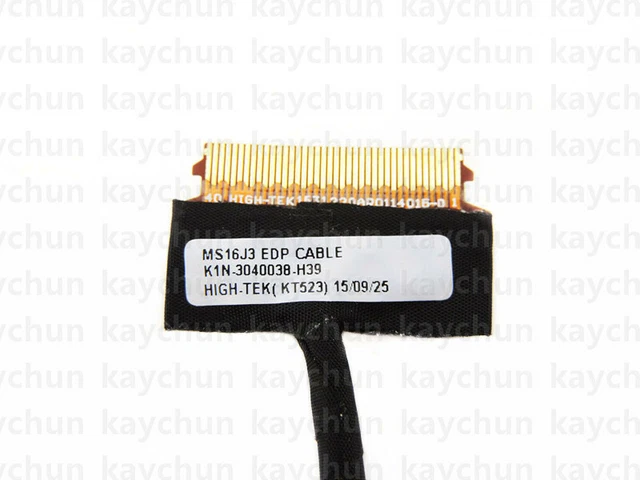 JINTAI LCD LED LVDS Écran Vidéo Flex Câble Pour MSI MS17E2