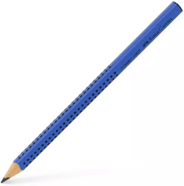Bleistift Jumbo Grip blau  Einzelstift - Faber-Castell,