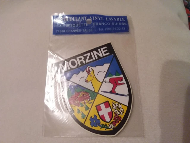 2 écussons Autocollants Haute-Savoie (74) - Blason Départemental - 4x5cm
