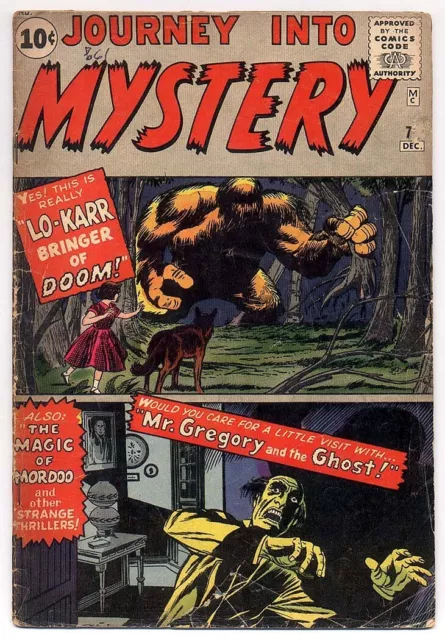 Journey Into Mystery #75 (Jack Kirby Cover & Art, Steve Ditko Art, Marvel 1961)