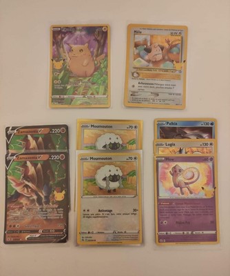 Lot De 9 Cartes Pokémon MINT_Bloc Épée et Bouclier FR 2021/2022
