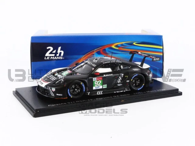 Porsche 911 RSR Le Mans 2020 Spark 1/43 Maquette Voiture De Course