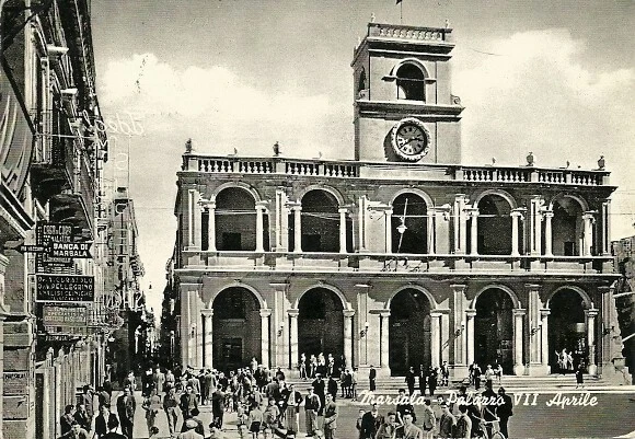 Marsala(Trapani)-Palazzo VII Aprile-1963