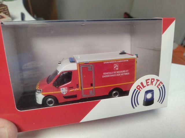 Camion De Pompier Renault K 6x4 CCMC Gallin SDIS 28 - Modèle Réduit 1/43 Alerte 0131 - Neuf Dans Sa Boîte