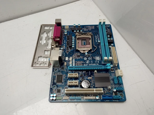 GIGABYTE GA-B75M-D3V SOCKET LGA1155 DDR3 Micro ATX Motherboard With I/O ...