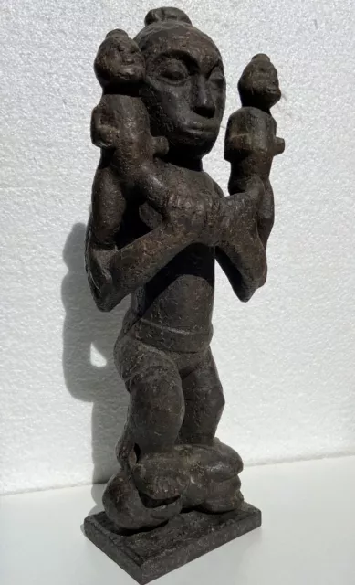 Ancienne et rare grande statue cultuelle -Ethnie Yorouba -Nigeria -Art africain.